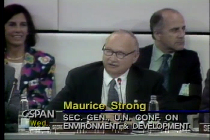 Maurice Strong 1992
